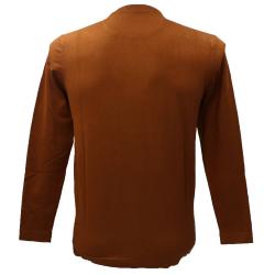 Maglioni PARICOLLO INSERTI CONTR M06 Cuoio