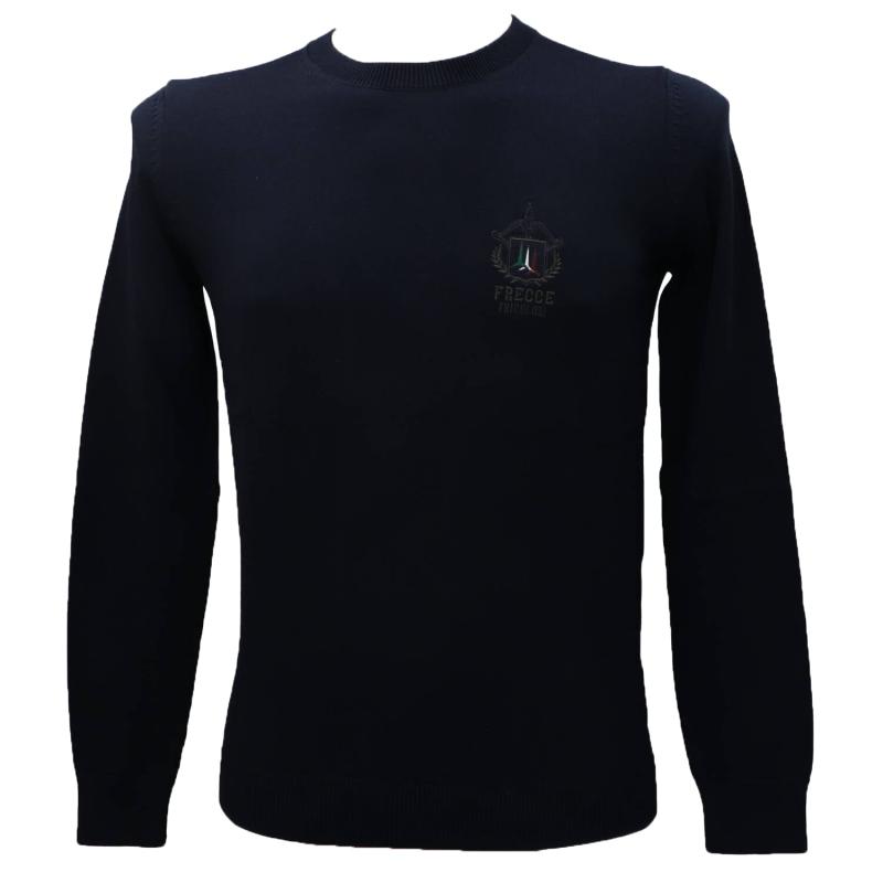 Aeronautica Militare Maglioni Maglioni MAGLIA GIROCOLLO 1513 Blu