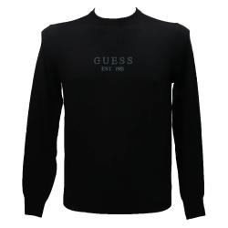 Guess Maglioni Maglioni DORAN LOGO SWTR Nero