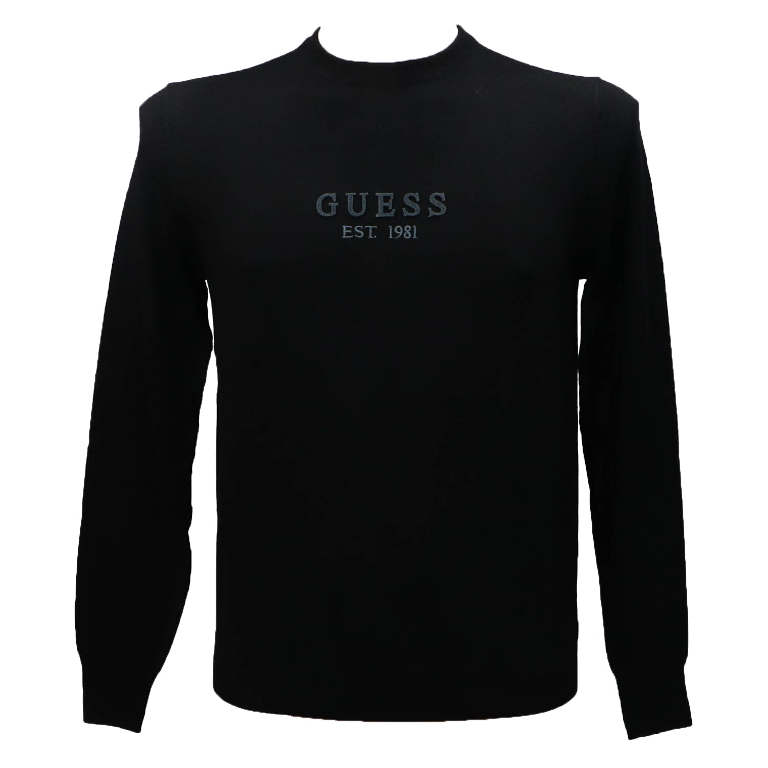 Guess Maglioni Maglioni DORAN LOGO SWTR Nero