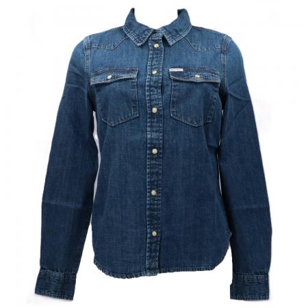 Camicia Donna GJ SLIM DENIM SHIRT Denim