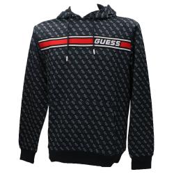 Guess Felpe Felpe NEW KORBIN HOODIE SWEATSHIRT Nero