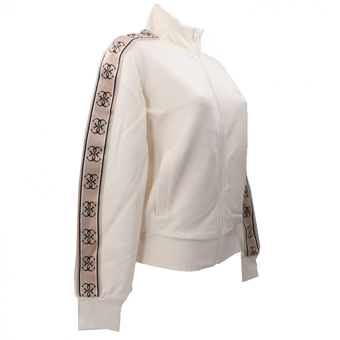 BRITNEY FULL ZIP SWEATSHIRT Beige 2