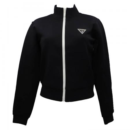 Felpe Donna ANN FULL ZIP SWEATSHIRT Nero