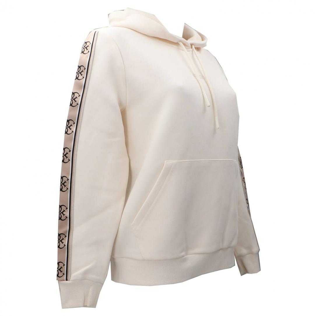 CARLA HOODED SWEATSHIRT Beige 2