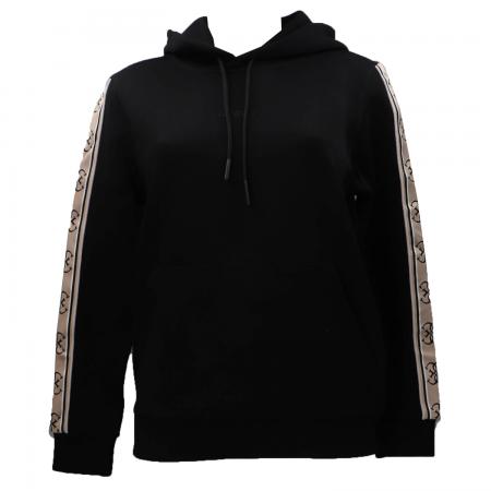 Felpe Donna CARLA HOODED SWEATSHIRT Nero