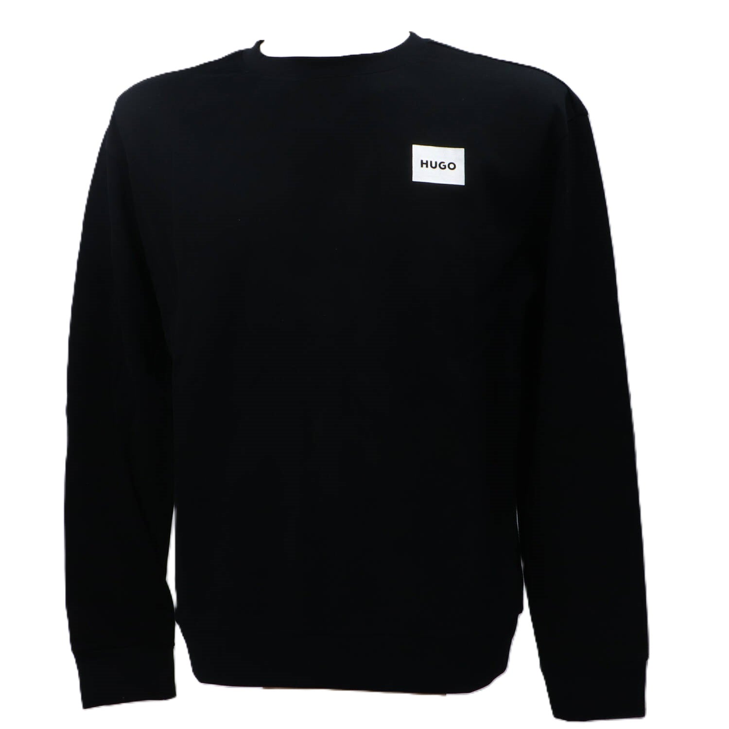 Hugo Felpe Felpe SILVER LOGO SWEATSH Nero