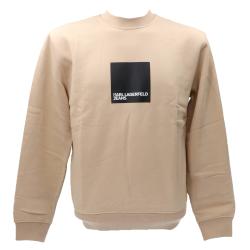 Karl Lagerfeld Felpe Felpe REGULAR LOGO SWEAT 231D1804 Beige