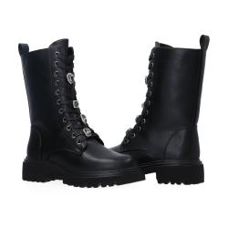 Anfibi GR 457 Stringata jewels Nero