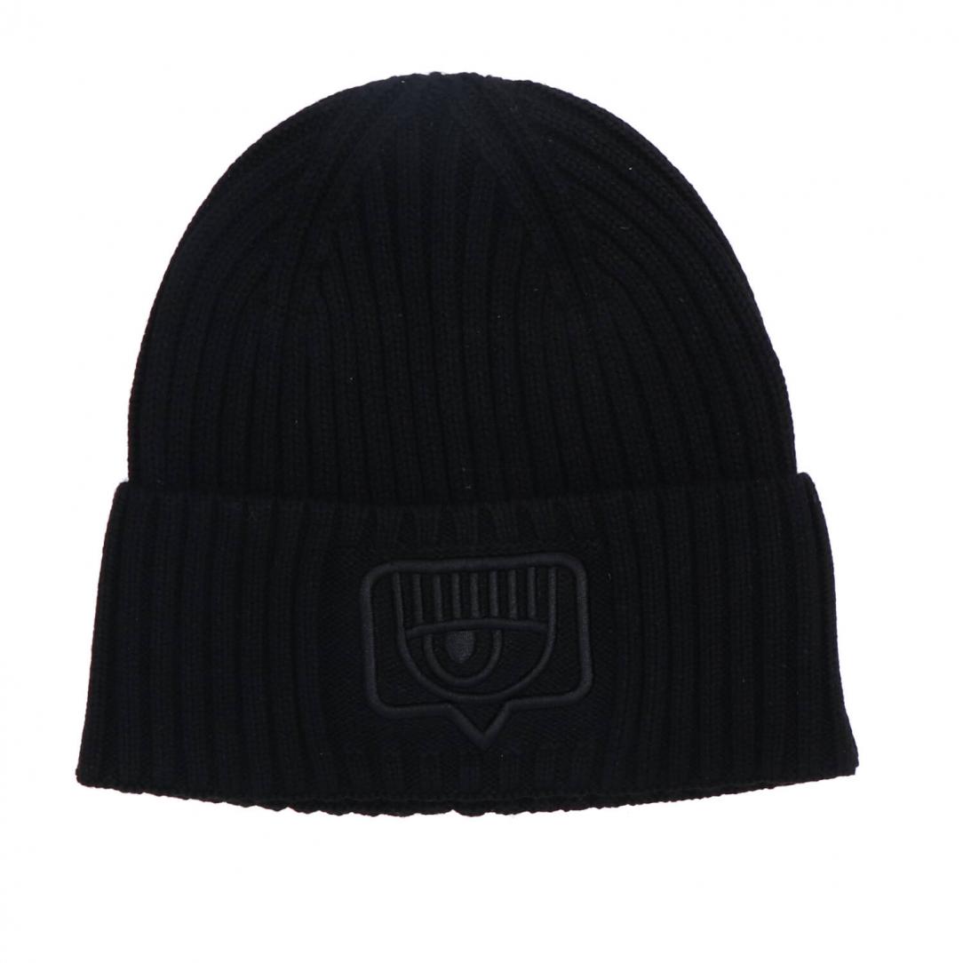 Beanie maxi eyelike Nero 1