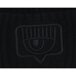 Cappellini Beanie maxi eyelike Nero