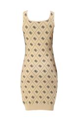 Vestiti SARAH 4G DRESS Beige