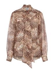 Guess Blusa Blusa BRIGITTE BOWED TOP Multicolore