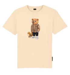 Baron Filou T-shirt T-shirt FILOU ORGANIC T-SHIRT Beige