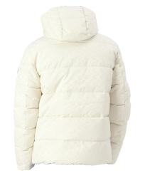Giubbotti MONOGRAM PUFFA JKT Bianco Panna