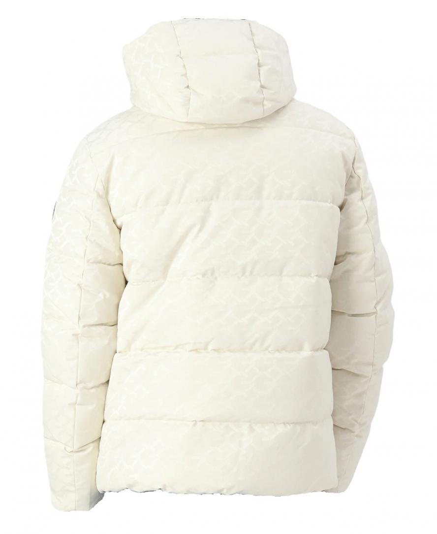 MONOGRAM PUFFA JKT Bianco Panna 3