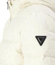 Giubbotti MONOGRAM PUFFA JKT Bianco Panna