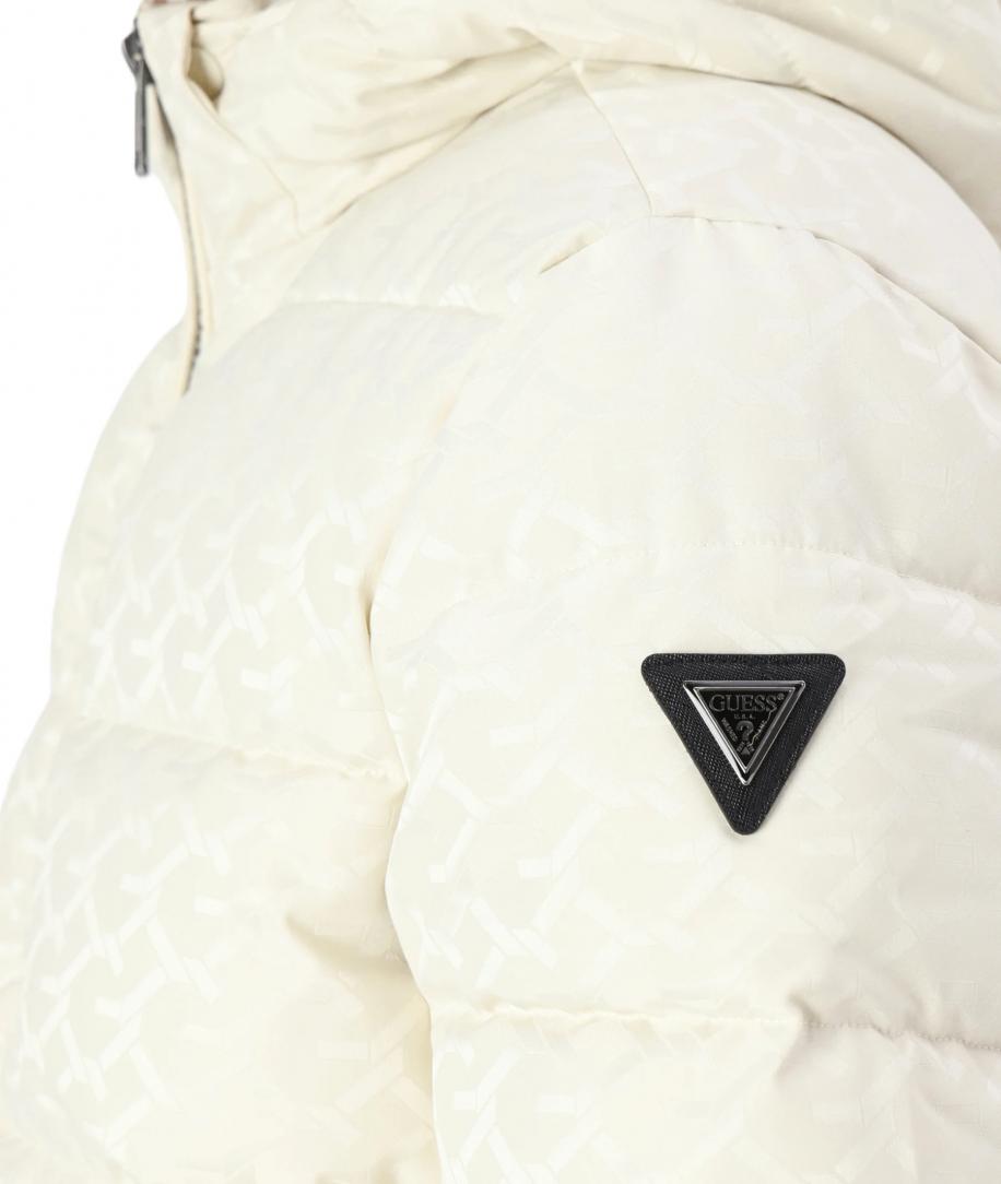 MONOGRAM PUFFA JKT Bianco Panna 2