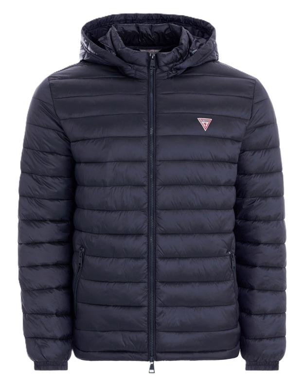 Giubbotti GJ HOODED PUFFER MAN Blu