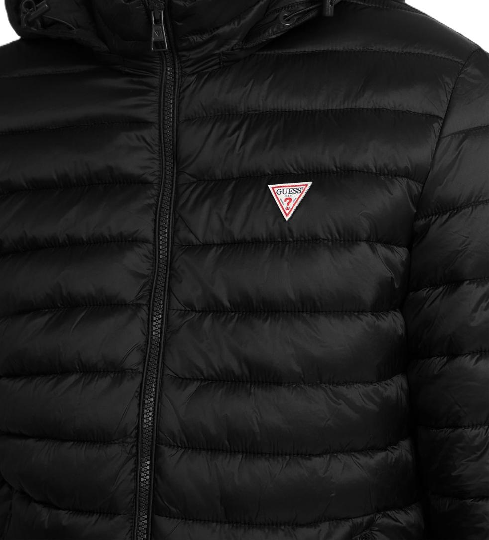 GJ HOODED PUFFER Nero 2