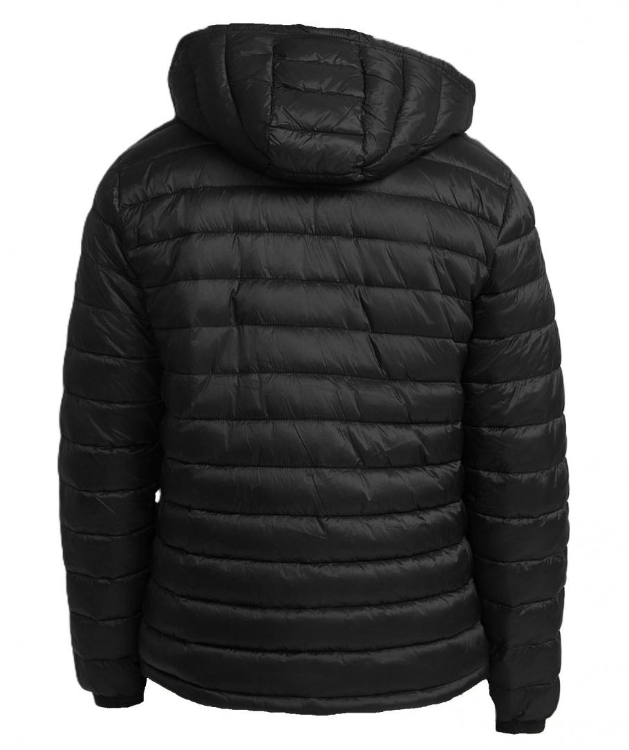 GJ HOODED PUFFER Nero 3