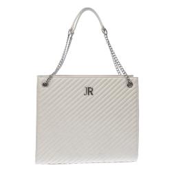 Richmond Borse a spalla Borse a spalla SHOPPING BAG KLEEBE Bianco panna