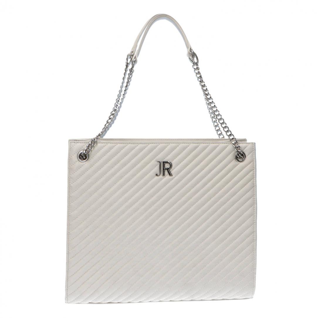 SHOPPING BAG KLEEBE Bianco panna 1