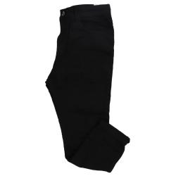 Over D Pantaloni Pantaloni 5 TASCHE DESTROYED P17 Nero