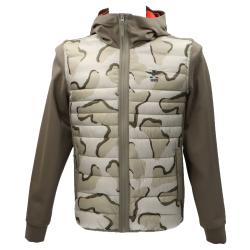 Aeronautica Militare Giubbotti Giubbotti CAMOUFLAGE CAPPUCCIO Verde