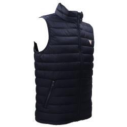 Smanicato GJ HODED PUFFER VEST Blu