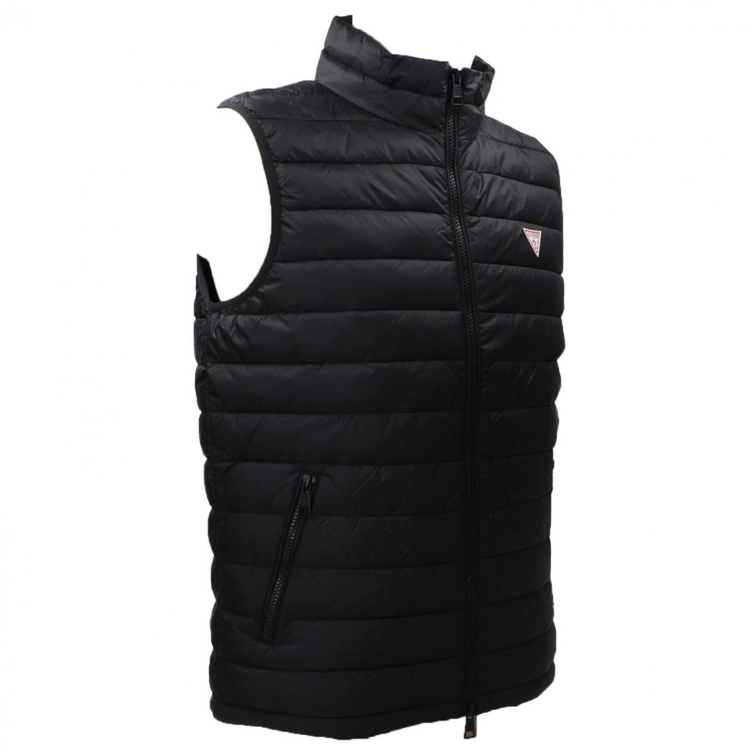 GJ HODED PUFFER VEST Nero 2