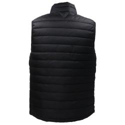 Smanicato GJ HODED PUFFER VEST Nero