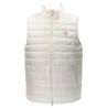 Guess Smanicato Smanicato GJ HODED PUFFER VEST Bianco Panna - Foto 1