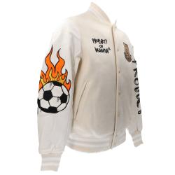 Giubbotti 24IDS54556 BOMBER 54586 Bianco Latte