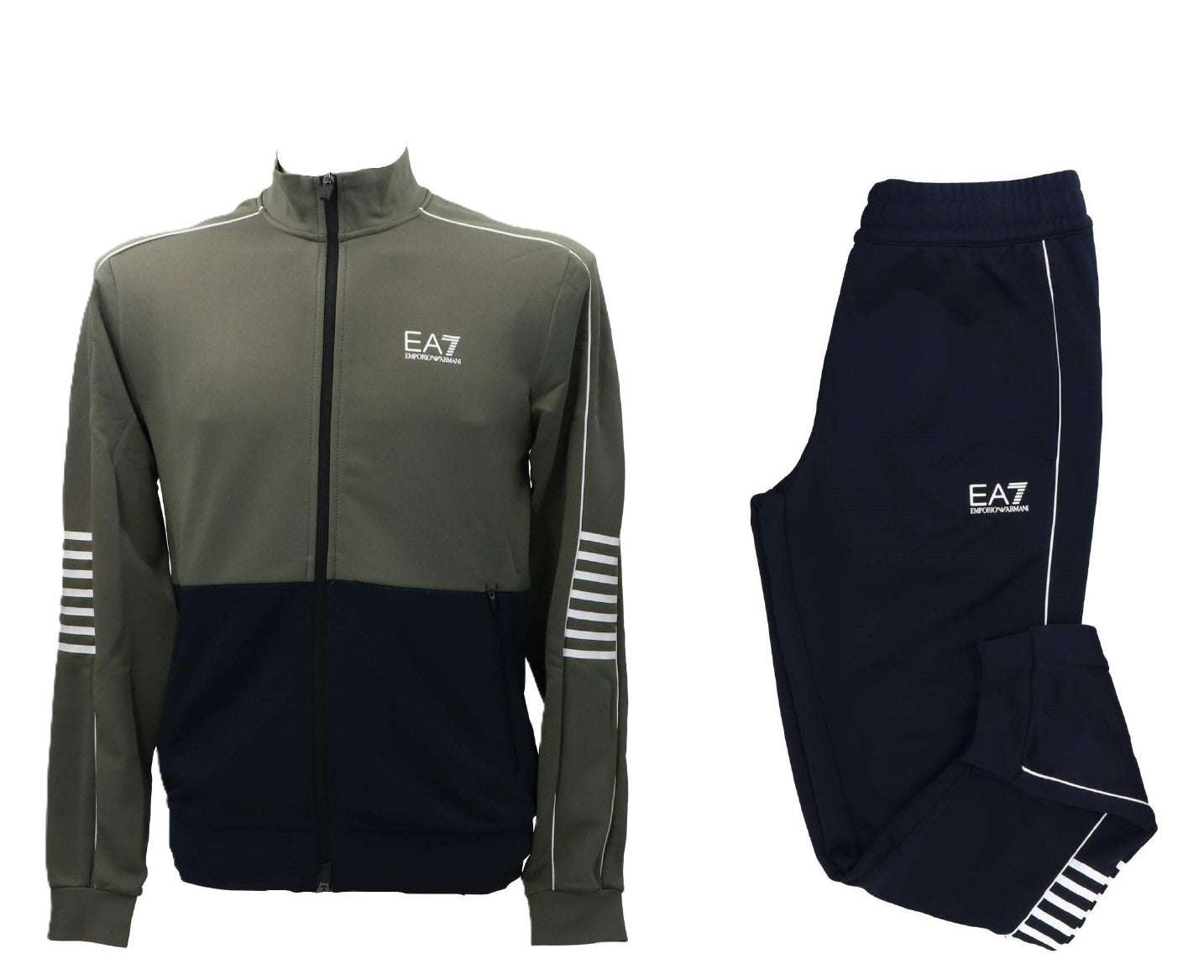 Emporio Armani Tute Tute 6DPV53 PJ16Z COMPLETO TUTA Verde Blu