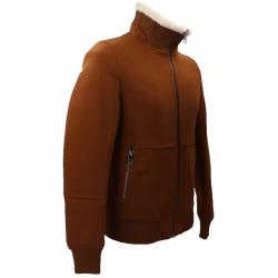 Giubbotti GIUBBOTTO AVIATOR J30 Cuoio