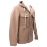 Over D Cappotti Cappotti GIUBBOTTO CAPPUCCIO J48 Beige - Foto 2