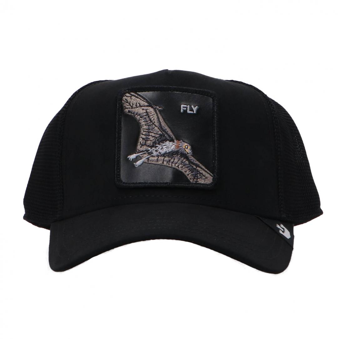 MIX SUEDE ANIMAL CAP Nero Fly 1