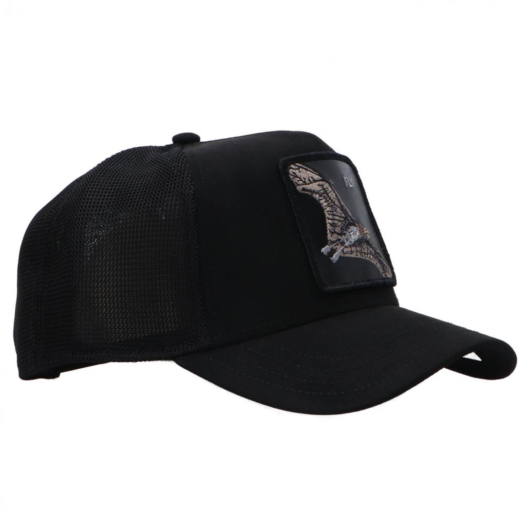 MIX SUEDE ANIMAL CAP Nero Fly 3