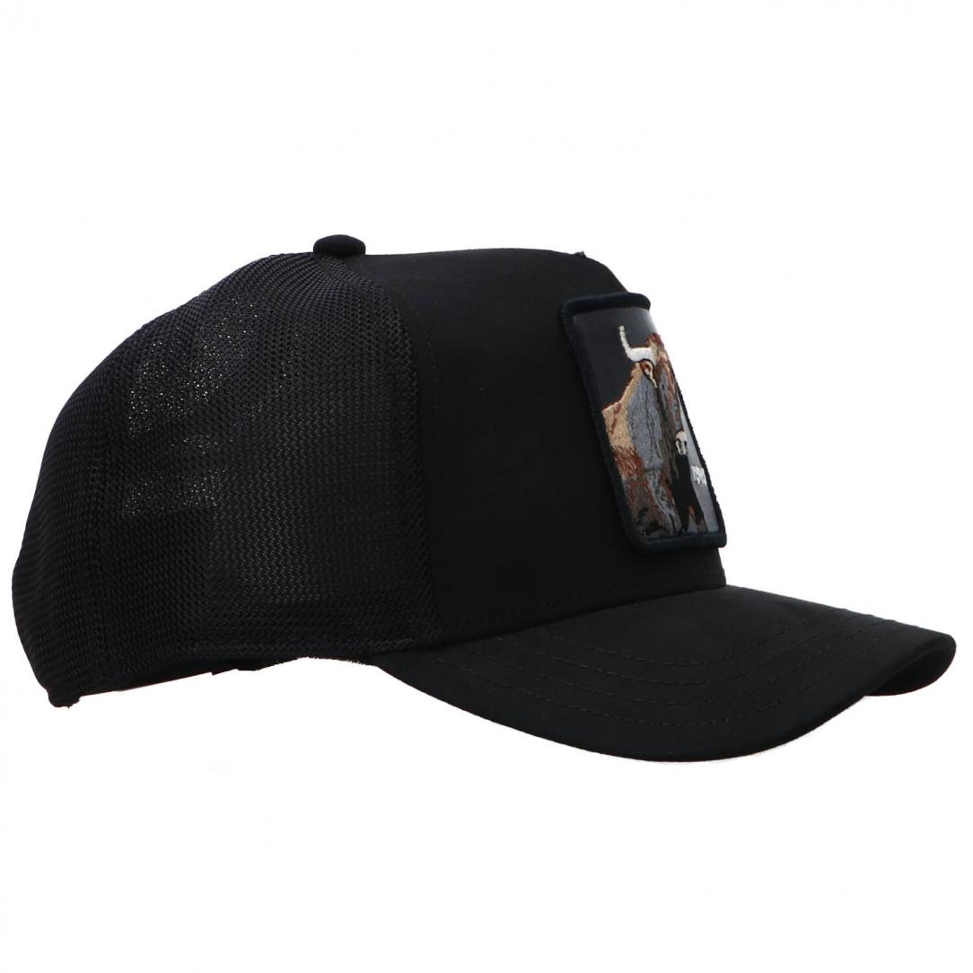 MIX SUEDE ANIMAL CAP Nero Toro 3