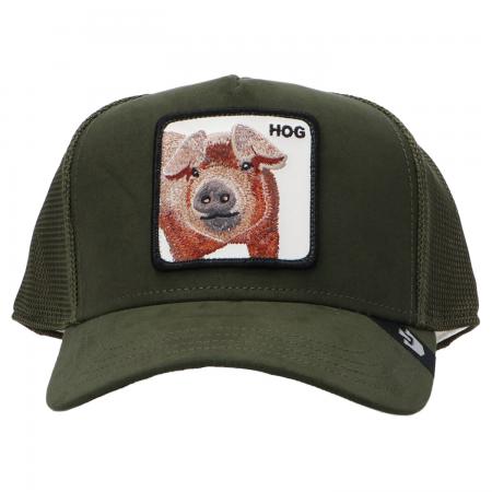 Cappellini Uomo MIX SUEDE ANIMAL CAP Verde...