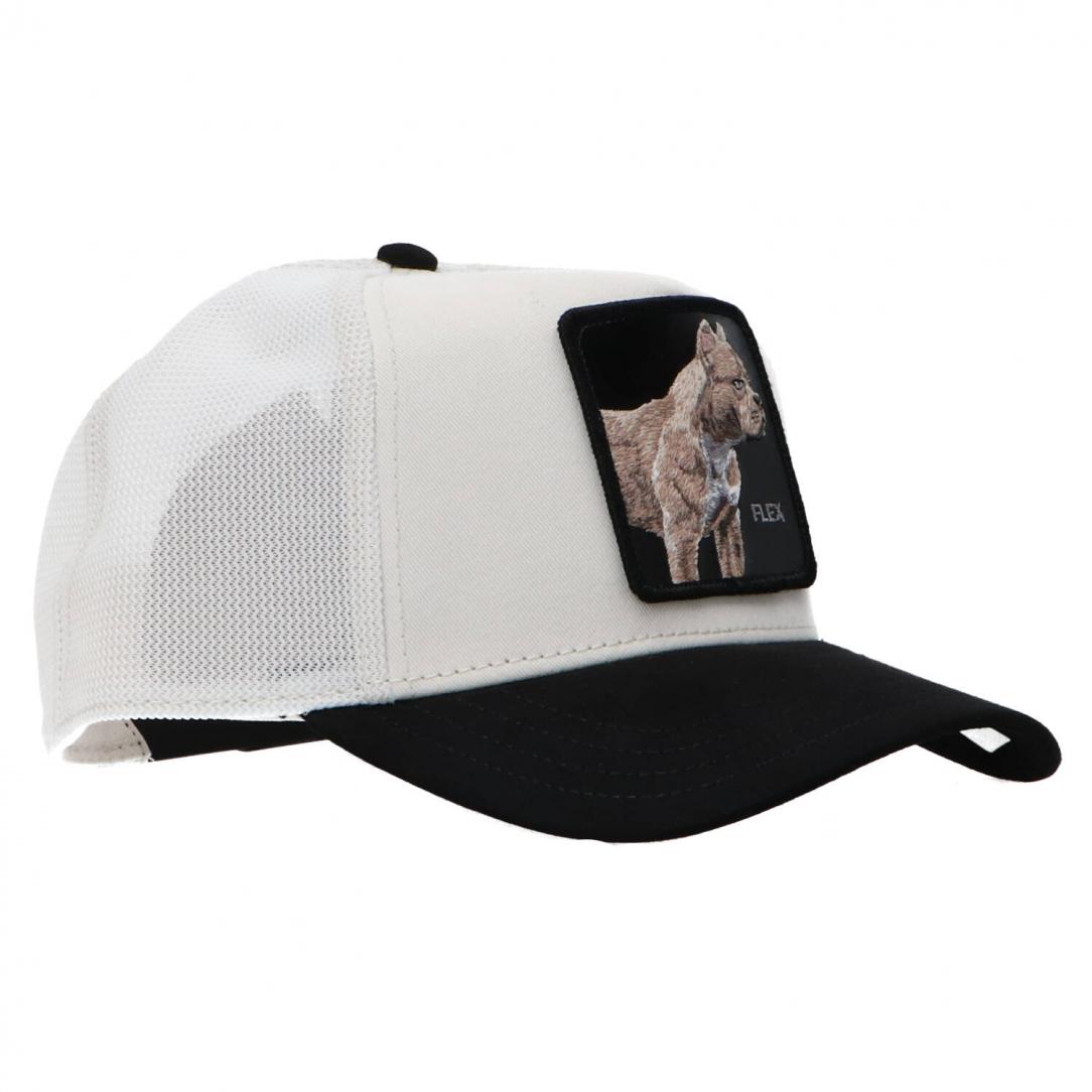 MIX SUEDE ANIMAL CAP Bianco/Nero Flex 3