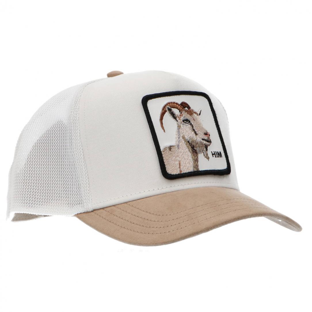 MIX SUEDE ANIMAL CAP Beige Him 3