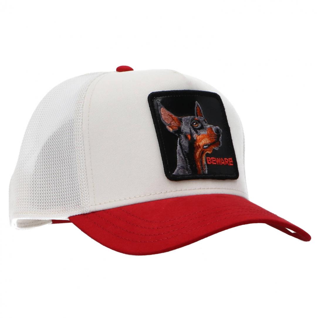 MIX SUEDE ANIMAL CAP Rosso Beware 3