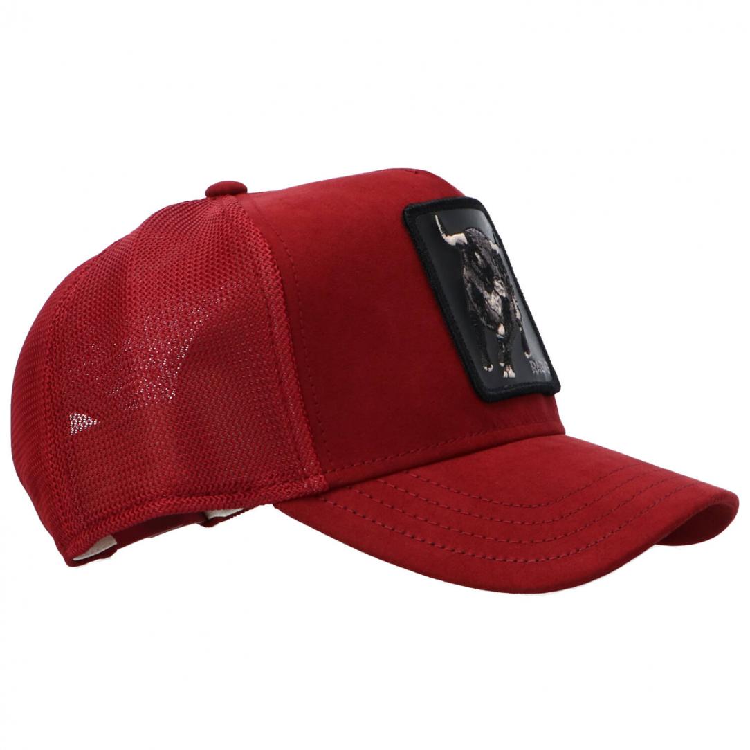 MIX SUEDE ANIMAL CAP Bordeaux Raging 3