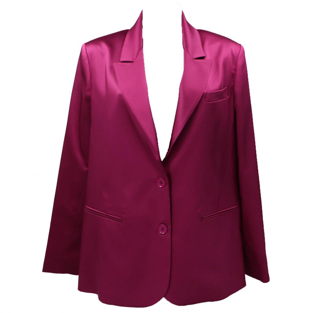 BLAZER IN RASO Viola 1