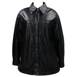 Guess Giubbotti Giubbotti PU MAREVA SHACKET Nero