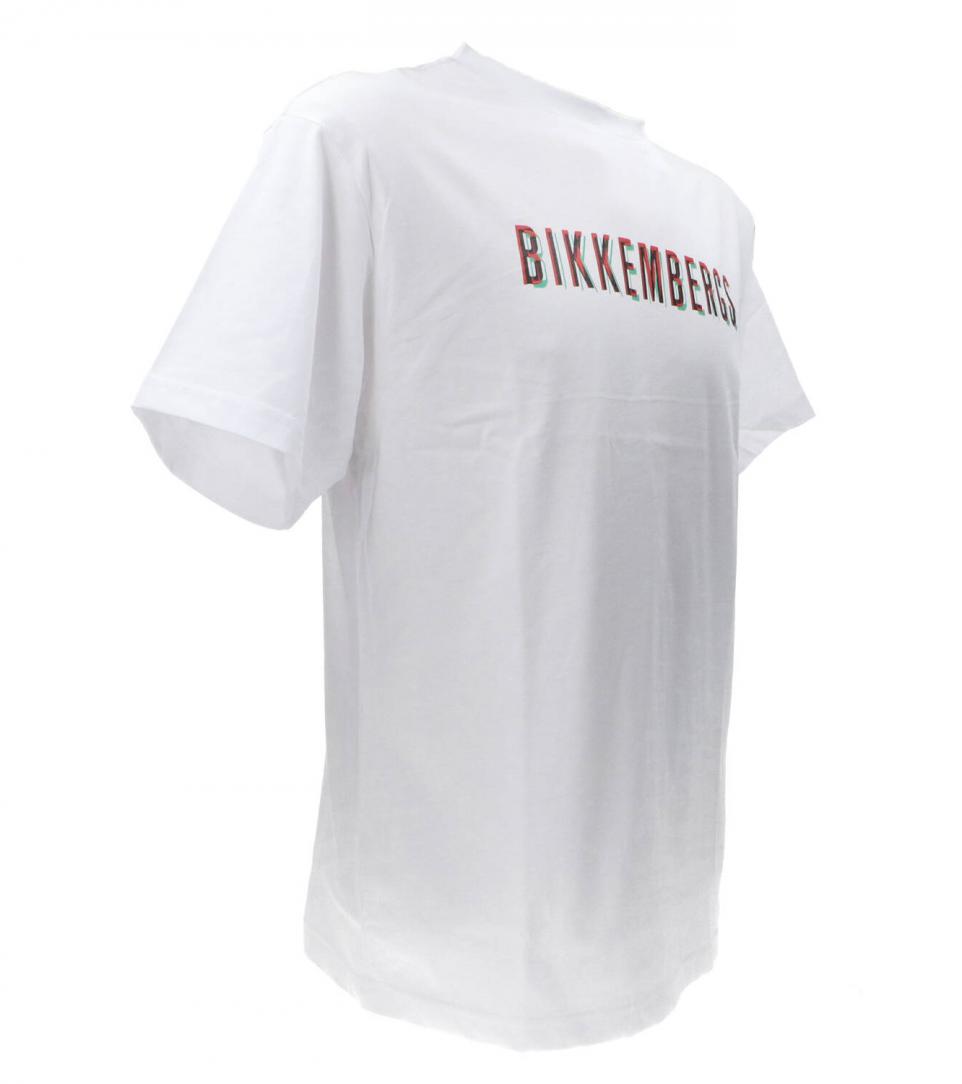 BKK T-SHIRT Bianco Rosso MT 2