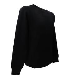 Maglioni GIROCOLLO MI2806SS Nero