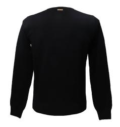 Maglioni GIROCOLLO MI2806SS Nero
